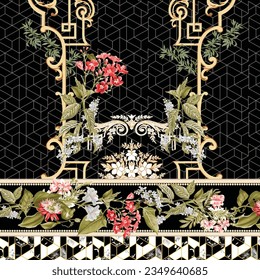 Digital and Textile Design Pattern
