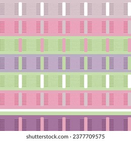 Digital and Textile Design Pattern all over vector illustration