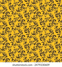 Digital and Textile Design Pattern all over vector illustration
