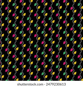 Digital and Textile Design Pattern all over vector illustration