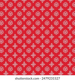 Digital and Textile Design Pattern all over vector illustration