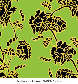 Digital and Textile Design Pattern all over vector 