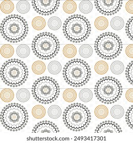 Digital and Textile Design Pattern all over
