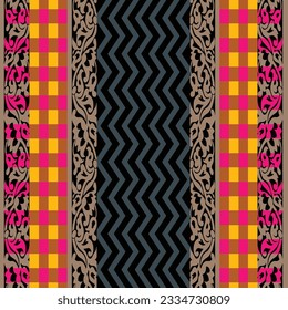 Digital and Textile Design Pattern Dup
