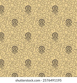 Digital And Textile Geometric Design Pattern