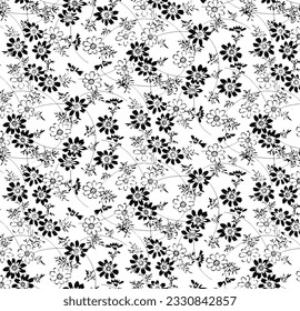 Digital And Textile Prints Pattern vector Wallpaper illustrations design Design for fashion , fabric, textile, wallpaper
