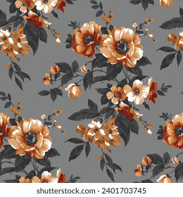 Digital And Textile Prints Pattern Wallpaper illustrations vector design Design for fashion , fabric, textile, wallpaper