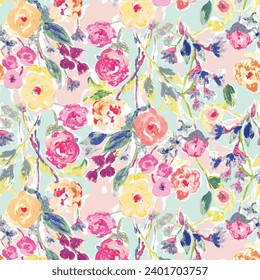 Digital And Textile Prints Pattern Wallpaper illustrations vector design Design for fashion , fabric, textile, wallpaper