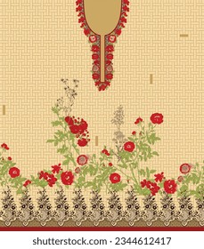 Digital and textile prints patterns
Traditional Ethnic Indian Art Paisley Bowtie Design with Beautiful Intricate Geometric Border vector Design Fashion, Fabric, Textile,