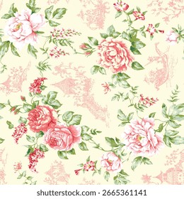 Digital Textile Seamless Pattern Collection – Floral, Geometric, Abstract, Tropical, and Kids Repeat Designs for Fabric, Wallpaper, and Printing