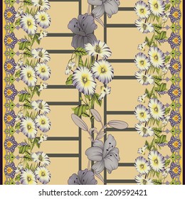 Digital And Textile Shirt Design Pattern