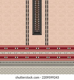 Digital And Textile Shirt Design Pattern