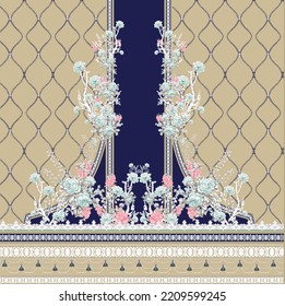 Digital And Textile Shirt Design Pattern