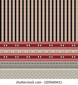 Digital And Textile Shirt Design Pattern