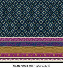 Patrón De Diseño De Camisas Digitales Y Textiles