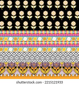Patrón De Diseño De Camisas Digitales Y Textiles
