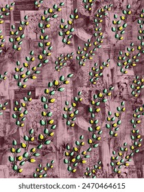 #Digital Textiles Diseños, Bordes Sin Costura, Patrones Sin Costura, Flores, Flores, Todo Sin Costura Patrones Y Texturas, Motivo Y Ilustraciones-Patrón Sin Costura Flores De Fondo Stock 
