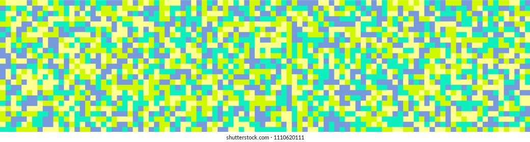 Digital texture. Geometric pattern with colorful elements for print or mobile application. Horizontal halftone background with color elements for your design. Vector texture.