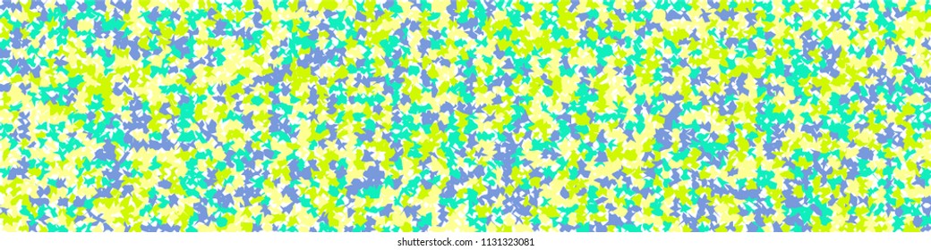 Digital texture. Geometric pattern with colorful squares for card or print. Horizontal halftone background with color squares for your design. Vector texture.