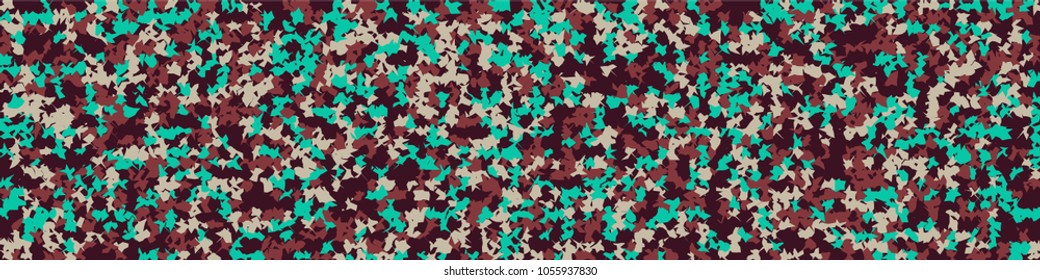 Digital texture. Modern pattern with colorful squares for card or print. Horizontal halftone background with color squares for your design. Vector texture.
