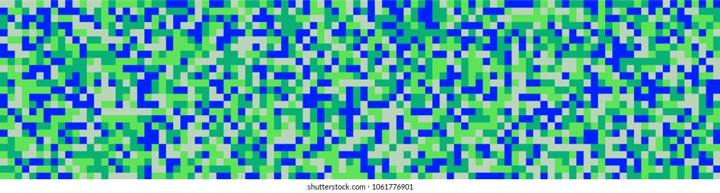 Digital texture. Modern pattern with colorful elements for card or print. Horizontal halftone background with color elements for your design. Vector texture.