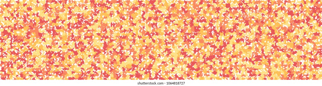 Digital texture. Modern pattern with colorful squares for poster or banner. Horizontal halftone background with color elements for your design. Vector texture.