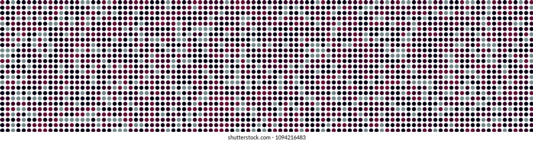 Digital texture. Modern pattern with colorful squares for print or mobile application. Horizontal halftone background with color squares for your design. Vector texture.
