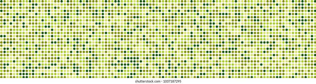 Digital texture. Retro pattern with colorful squares for poster or banner. Horizontal halftone background with color elements for your design. Vector texture.