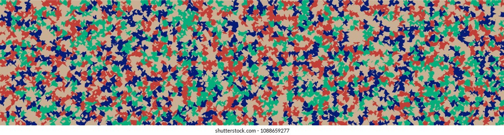 Digital texture. Retro pattern with colorful elements for print or mobile application. Horizontal halftone background with color elements for your design. Vector texture.