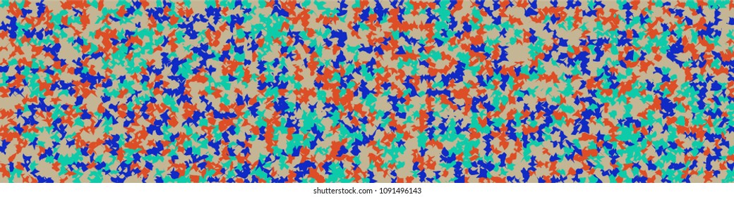 Digital texture. Retro pattern with colorful elements for print or mobile application. Horizontal halftone background with color elements for your design. Vector texture.