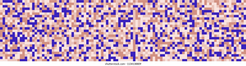 Digital texture. Retro pattern with colorful elements for poster or banner. Horizontal halftone background with color elements for your design. Vector texture.