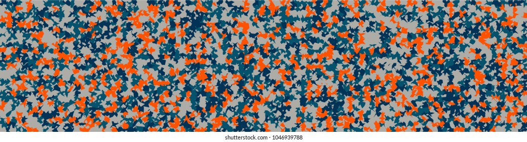Digital texture. Trendy pattern with colorful elements for print or mobile application. Horizontal halftone background with color squares for your design. Vector texture.