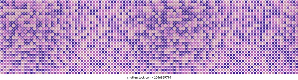 Digital texture. Trendy pattern with colorful squares for card or print. Horizontal halftone background with color squares for your design. Vector texture.