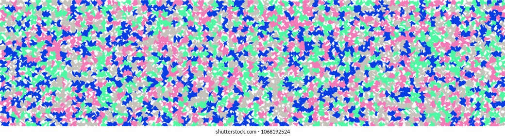 Digital texture. Trendy pattern with colorful elements for print or mobile application. Horizontal halftone background with color squares for your design. Vector texture.