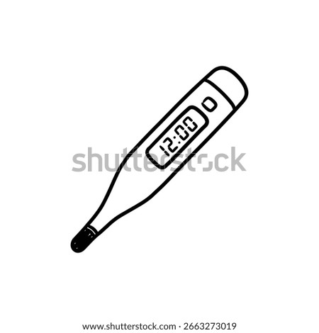 Digital Thermometer for Accurate Body Temperature Measurement