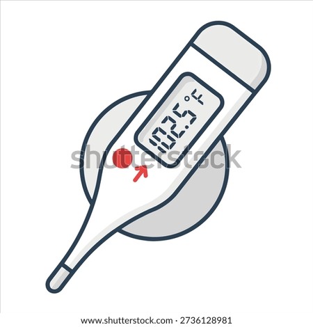 Digital Thermometer Accurate Medical Temperature Measurement Device