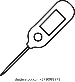Aparelho termômetro digital para medição da temperatura