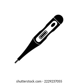 Design-Vorlage für das digitale Thermometer
