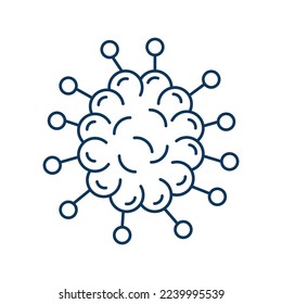 Digital of things line universal icon ui ux element sign.