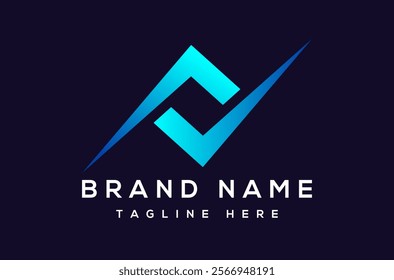 Digital Tick Sign Check Mark Logo Success Design, Website Logo, Software Logo, Technology Logo Vector Icon Symbol Illustration brand identity social media marketing agency business company