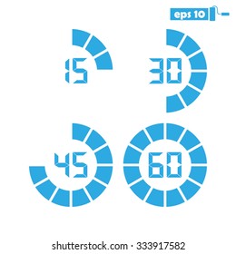 digital timer  icon