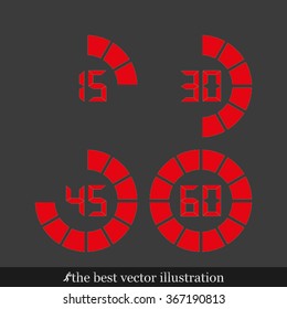 digital timer  icon