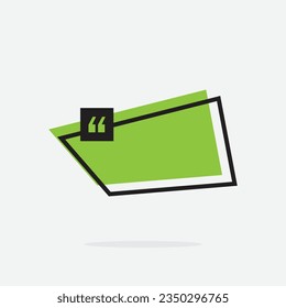 Digital title. Futuristic textbox template, frame box with text sample. Flat vector illustration for presentation or infographics content concept