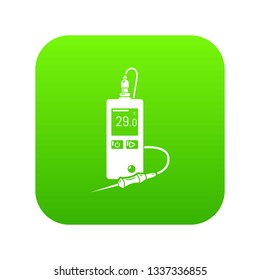 Digital tonometer icon. Simple illustration of digital tonometer vector icon for web
