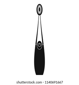 Digital toothbrush icon. Simple illustration of digital toothbrush vector icon for web design isolated on white background