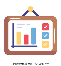 Icono de comercio digital en estilo plano 