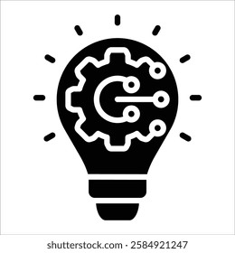 Digital Transformation Icon Element For Design