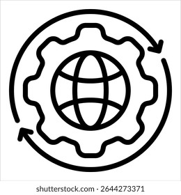 Elemento De Ícone De Transformação Digital Para Design