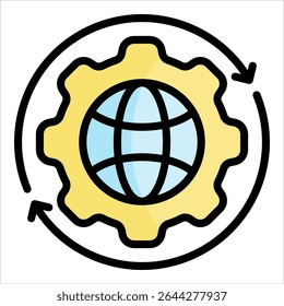 Elemento De Ícone De Transformação Digital Para Design