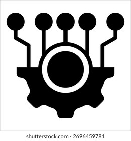 Elemento De Ícone De Transformação Digital Para Design